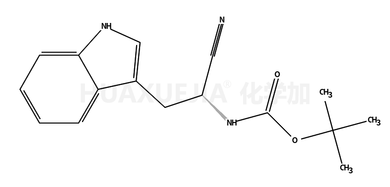(S)-boc-2-氨基-3-(3-吲哚)-丙腈