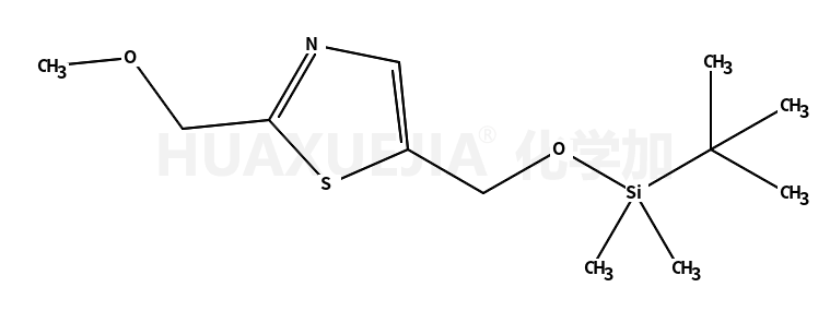 5-(((tert-butyldimethylsilyl)oxy)methyl)-2-(methoxymethyl)thiazole