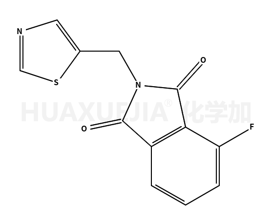 4-fluoro-2-(1,3-thiazol-5-ylmethyl)isoindole-1,3-dione
