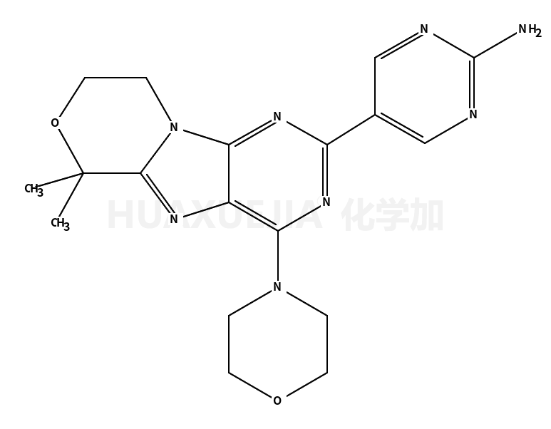 5-[8,9-二氢-6,6-二甲基-4-(4-吗啉基)-6H-[1,4]恶嗪并[4,3-e]嘌呤-2-基]-2-嘧啶胺