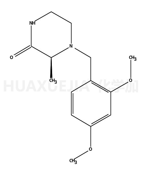 (3R)-4-[(2,4-dimethoxyphenyl)methyl]-3-methylpiperazin-2-one