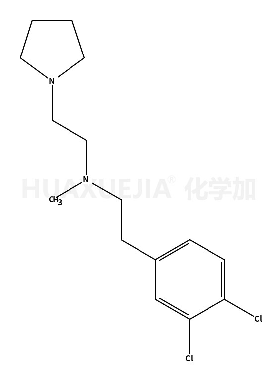 2-(3,4-二氯苯基)-N-甲基-N-[2-(吡咯烷-1-基)乙基]乙胺