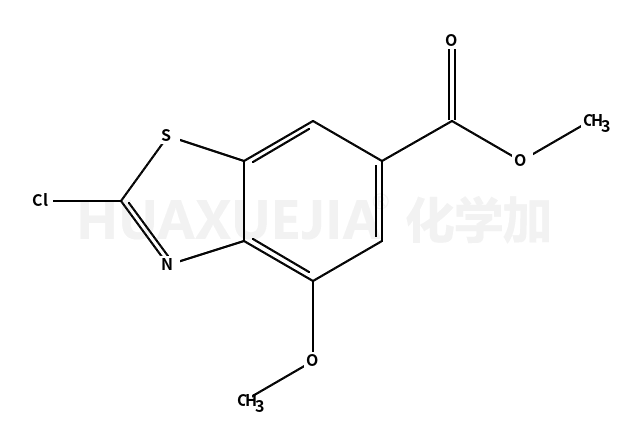 6-Benzothiazolecarboxylic acid, 2-chloro-4-methoxy-, methyl ester