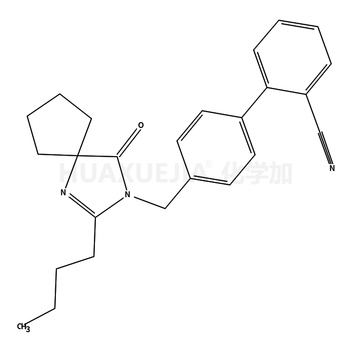 2-丁基-3-[[2'-氰基-[1,1'-联苯]-4-基]甲基]-1,3-二氮杂螺[4,4]壬-1-烯-4-酮