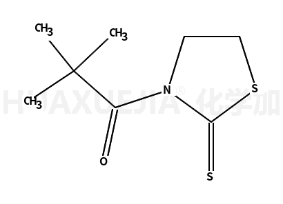 2-噻唑烷硫酮,  3-(2,2-二甲基-1-羰基丙基)-