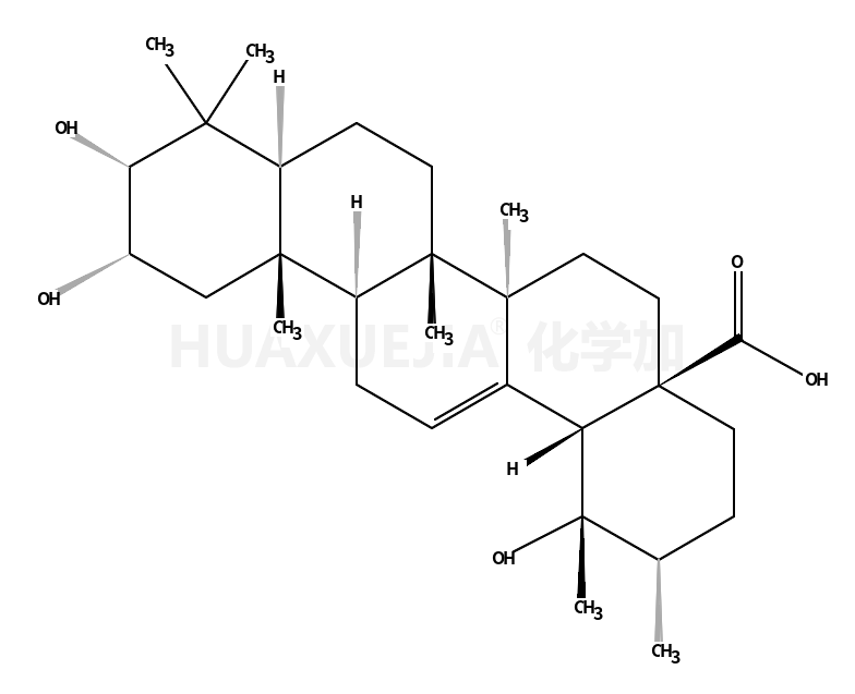 委陵菜酸,2Α,19Α-二羟基熊果酸