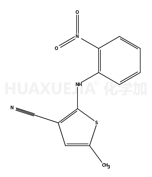 2-(2-硝基苯胺基)-3-氰基-5-甲基噻吩