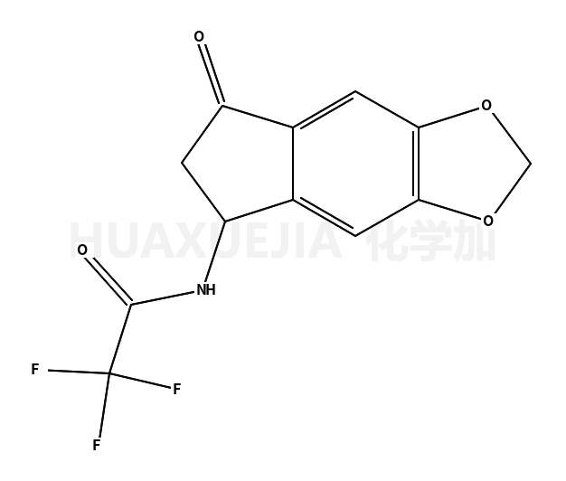 2,2,2-三氟-N-(7-氧代-6,7-二氫-5H-茚并[5,6-d][1,3]二氧代-5-基)-乙酰胺