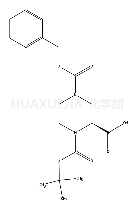 (R)-N-1-Boc-N-4-Cbz-2-哌嗪甲酸