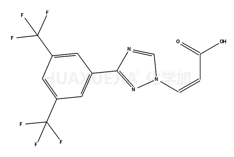 (Z)-3-(3-(3,5-双(三氟甲基)苯基)-1H-1,2,4-三唑-1-基)丙烯酸