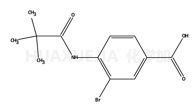 3-bromo-4-(2,2-dimethylpropanoylamino)benzoic Acid
