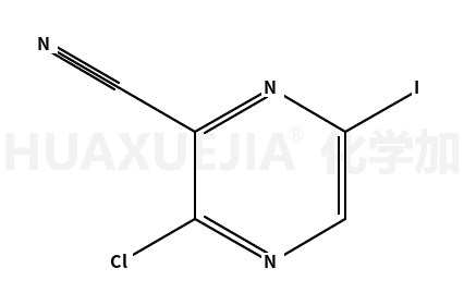 3-chloro-6-iodopyrazine-2-carbonitrile