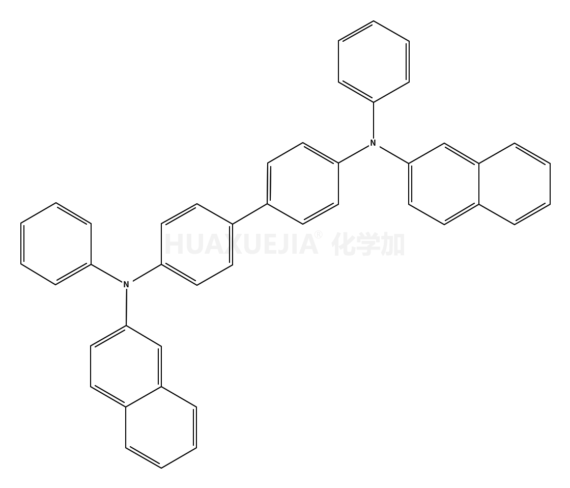N,N'-二(萘-2-基)-N,N'-二(苯基)联苯-4,4'-二胺