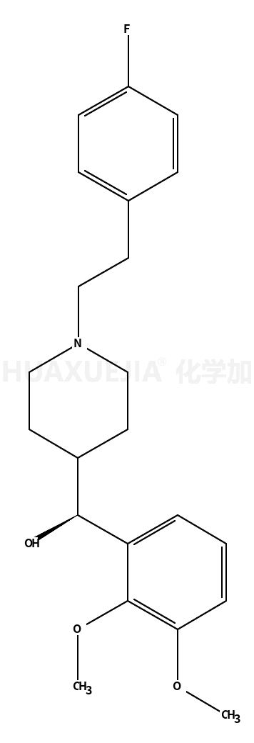 (R)-(+)-alpha-(2,3-二甲氧基苯基)-1-[2-(4-氟-苯基)乙基]-4-哌啶甲醇