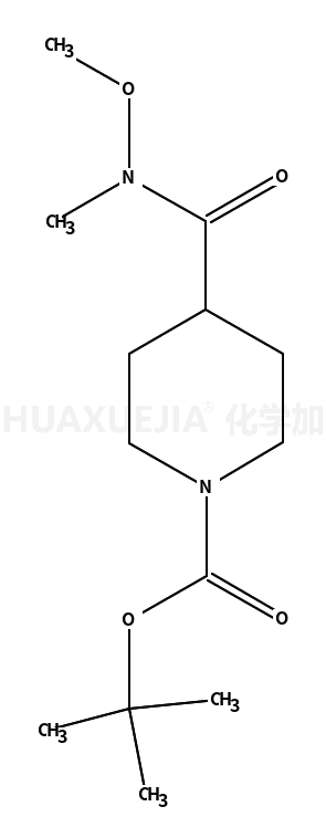 1-Boc-4-[甲氧基(甲基)氨基甲酰]哌啶