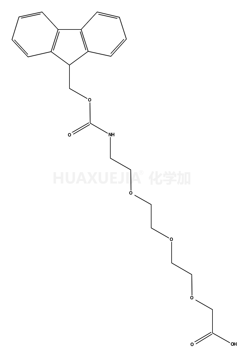 1-(9H-fluoren-9-yl)-3-oxo-2,7,10,13-tetraoxa-4-azapentadecan-15-oic acid