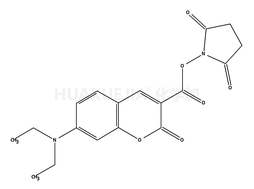 7-(二乙胺基)-2-氧代-2-苯并吡喃-3-羧酸N-琥珀酰亚胺酯