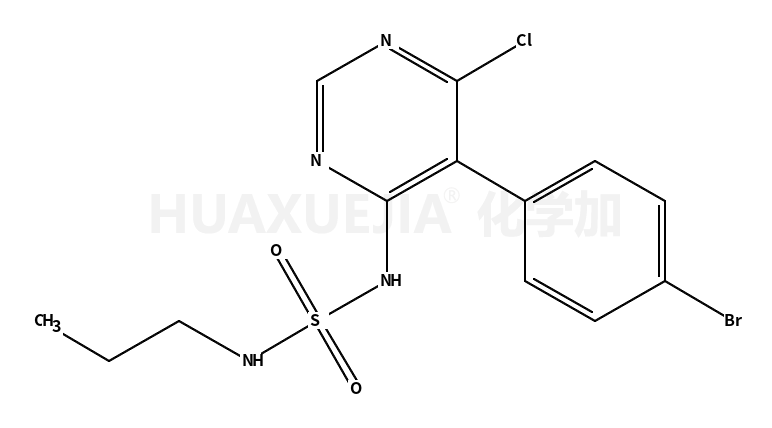 N-[5-(4-溴苯基)-6-氯-4-嘧啶基]-N'-丙基氨基磺酰胺