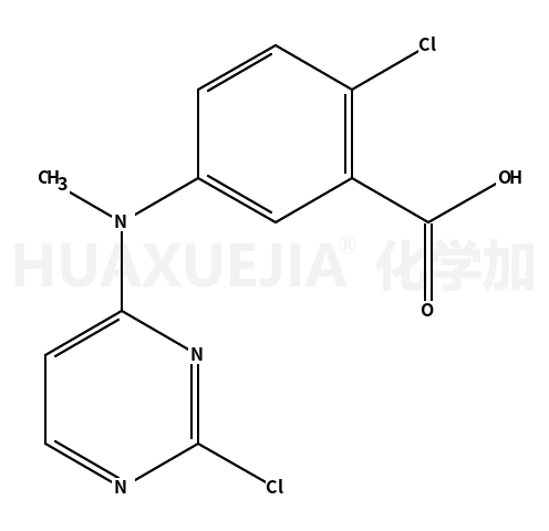 2-chloro-5-[(2-chloro-pyrimidin-4-yl)-methyl-amino]-benzoic acid