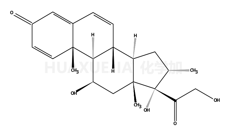 11BETA,17,21-三羟基-16ALPHA-甲基孕甾-1,4,6-三烯-3,20-二酮