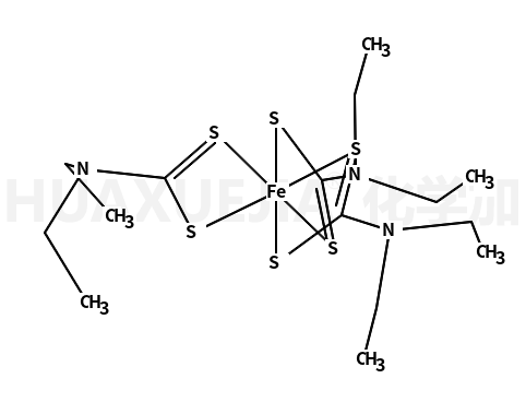 二乙基二硫代氨基甲酸铁