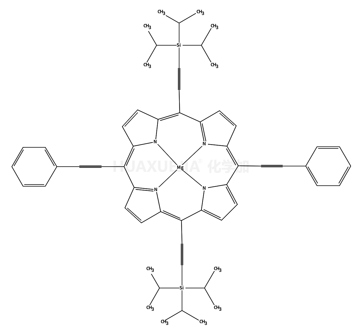 [5,15-双(苯乙炔基)-10,20-双[(三异丙基硅烷基)乙炔基]卟吩]]合镁(II)