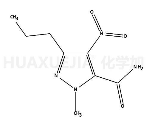 1-甲基-4-硝基-3-丙基-(1H)-吡唑-5-甲酰胺
