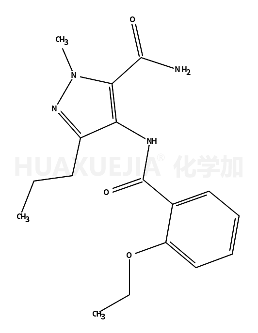 4-(2-乙氧基-苯甲酰基氨基)-2-甲基-5-丙基-2H-吡唑-3-羧酸酰胺
