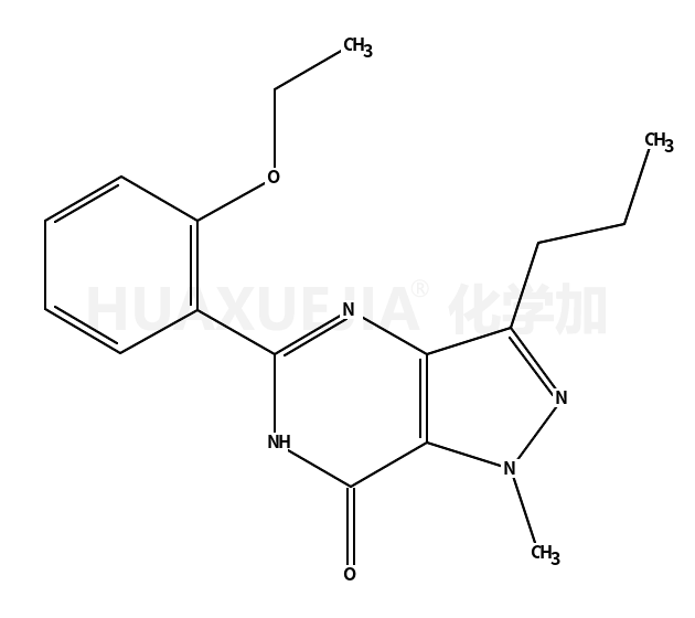 5-(2-乙氧苯基)-1-甲基-3-丙基-1,6-二氢-7H-吡唑并[4,3-d]嘧啶-7-酮