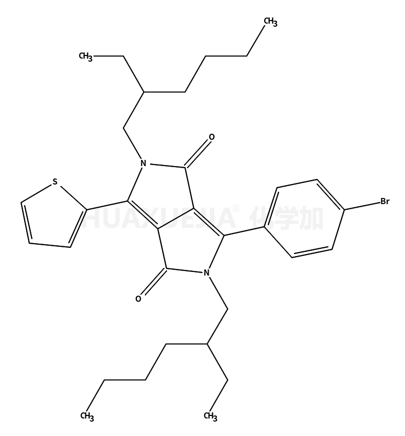 3-(4-溴苯基)-2,5-双(2-乙基己基)-6-(噻吩-2-基)吡咯并[3,4-c]吡咯-1,4(2H,5H)-二酮