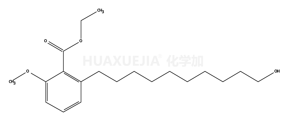 Ethyl 2-(10-hydroxydecyl)-6-methoxybenzoate
