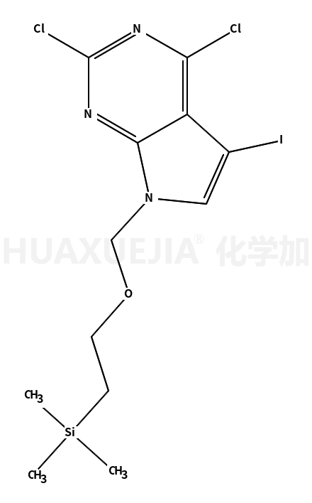 2,4-二氯-5-碘-7-[[2-(三甲基甲硅烷基)乙氧基]甲基]-7h-吡咯并[2,3-d]嘧啶