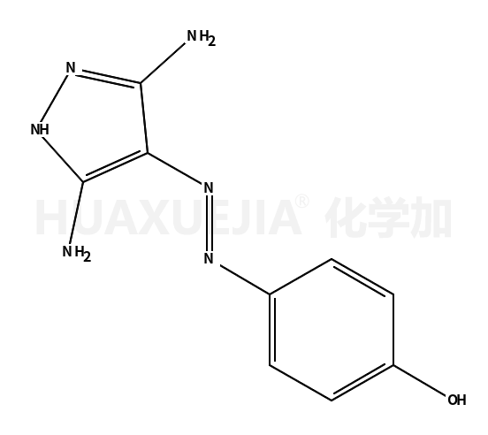 4-[(3,5-diamino-1H-pyrazol-4-yl)hydrazinylidene]cyclohexa-2,5-dien-1-one