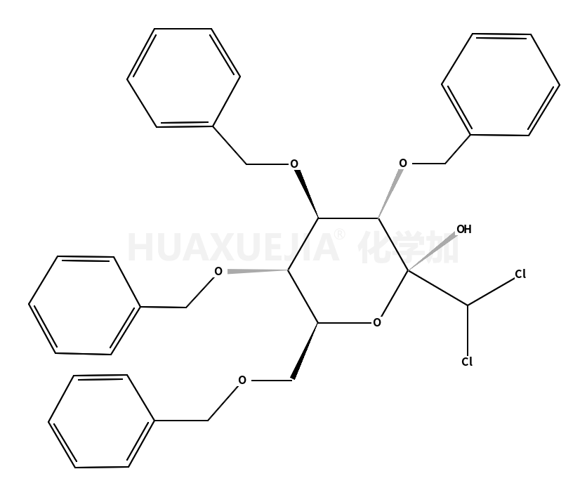 2,3,4,6-四-O-苄基-1-C-二氯甲基-D-吡喃葡萄糖