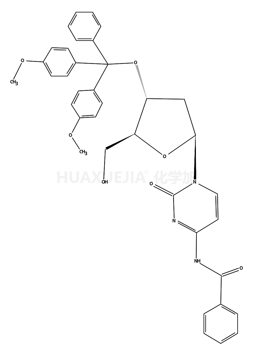 N-苯甲酰基-3’-O-(4,4’-二甲氧基三苯甲基)-2’-脱氧胞啶