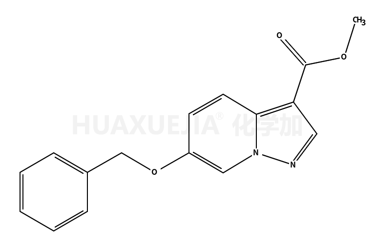 6-benzyloxypyrazolo[1,5-a]pyridine-3-carboxylic acid methyl ester