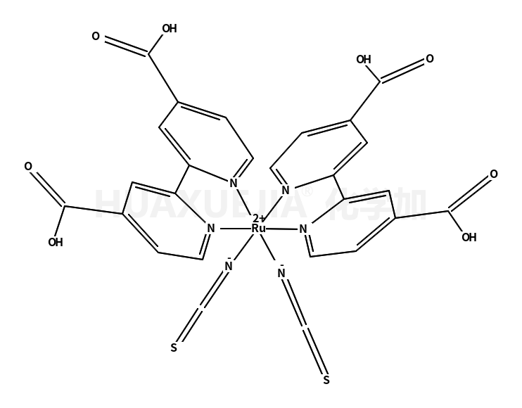 顺式-双(异硫氰基)双(2,2′-联吡啶基-4,4′-二羧基)钌(II)