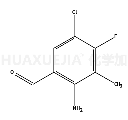 Benzaldehyde, 2-​amino-​5-​chloro-​4-​fluoro-​3-​methyl-