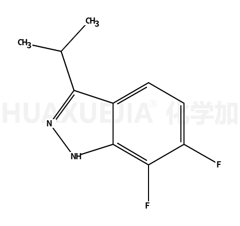 6,7-difluoro-3-(propan-2-yl)-1H-indazole