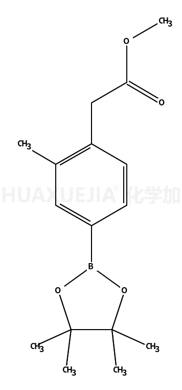 2-(2-甲基-4-(4,4,5,5-四甲基-1,3,2-二氧雜硼烷-2-基)苯基)乙酸甲酯