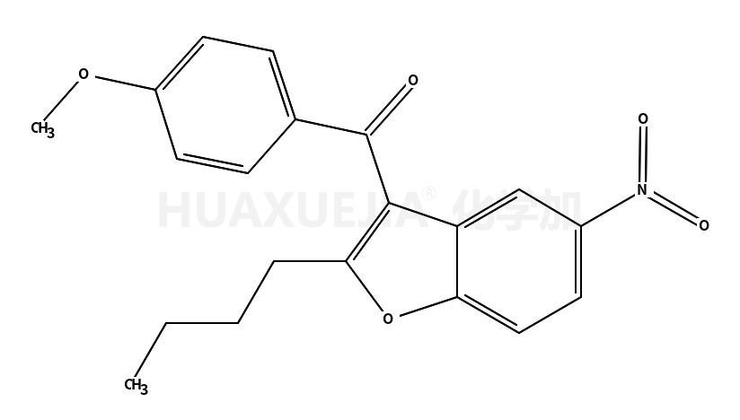 2-丁基-3-(4-甲氧基苯甲酰基)-5-硝基苯并呋喃