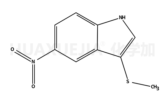 3-(甲硫基)-5-硝基-1H-吲哚