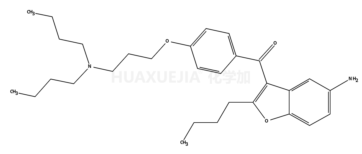 (5-氨基-2-丁基-3-苯并呋喃基)[4-[3-(二丁基氨基)丙氧基]苯基]甲酮