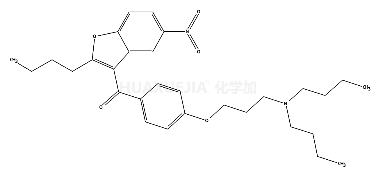 (2-丁基-5-硝基-3-苯并呋喃基)[4-[3-(二丁基氨基)丙氧基]苯基]甲酮