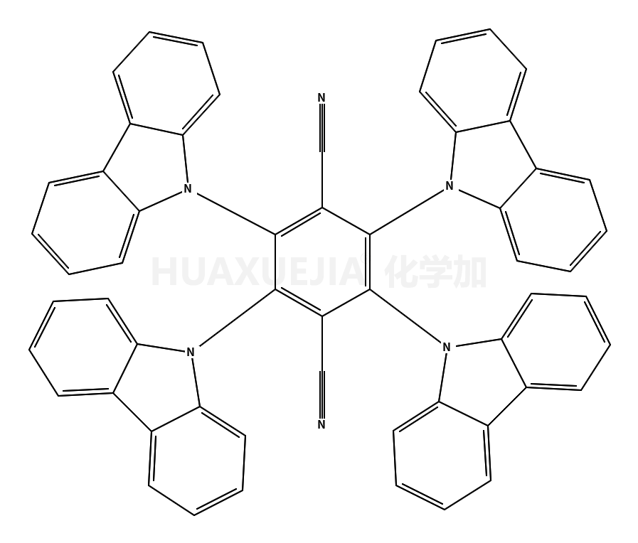 2,3,5,6-四(9-咔唑基)-对苯二腈