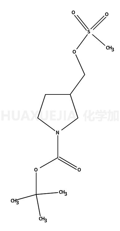 1-(叔丁氧基羰基)-3-吡咯烷甲基-甲磺酸酯