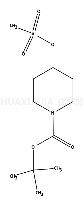 1-(叔丁氧羰基)-4-(甲磺酰氧基)哌啶