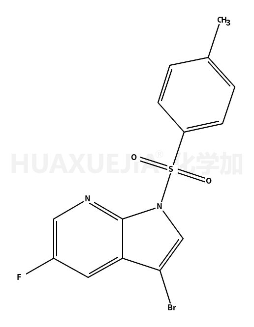 3-溴-5-氟-1-(对甲苯磺酰基)吡咯并[2,3-b]吡啶