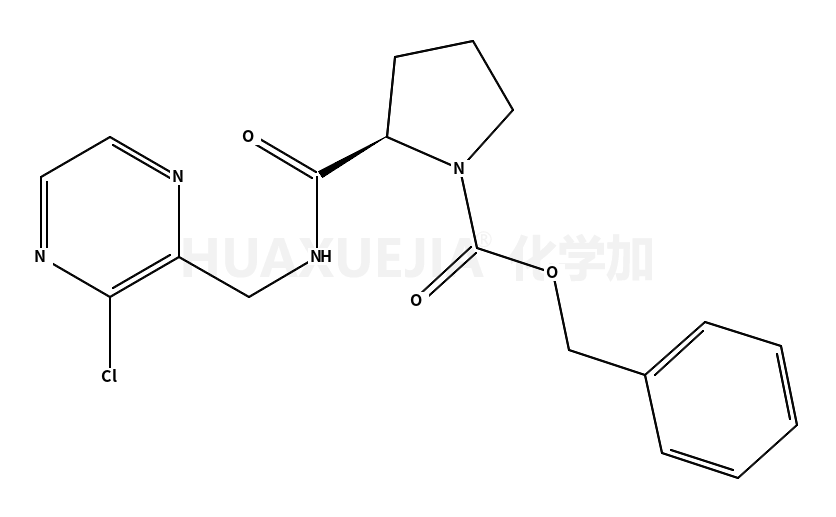 (S)-苄基 2-((3-氯吡嗪-2-基)甲基氨基甲酰)吡咯烷-1-羧酸