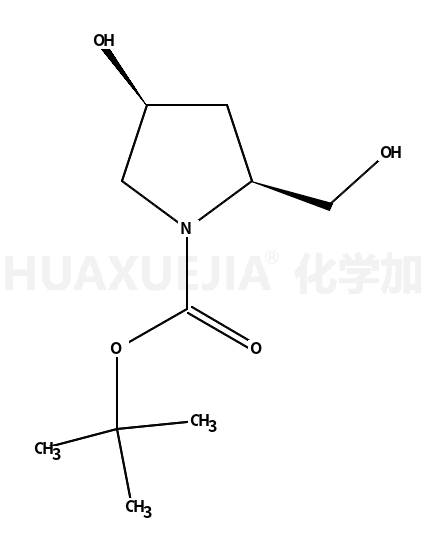 (2R,4R)-叔丁基 4-羟基-2-(羟基甲基)吡咯烷-1-羧酸